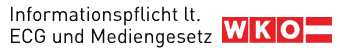 Impressum im Österreichischen Firmen A-Z der WKO